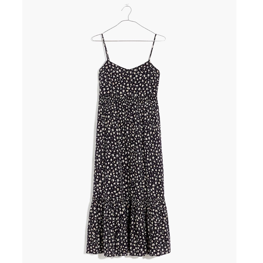 Madewell • Cami Smock Waist Sweet Floral Midi Dress